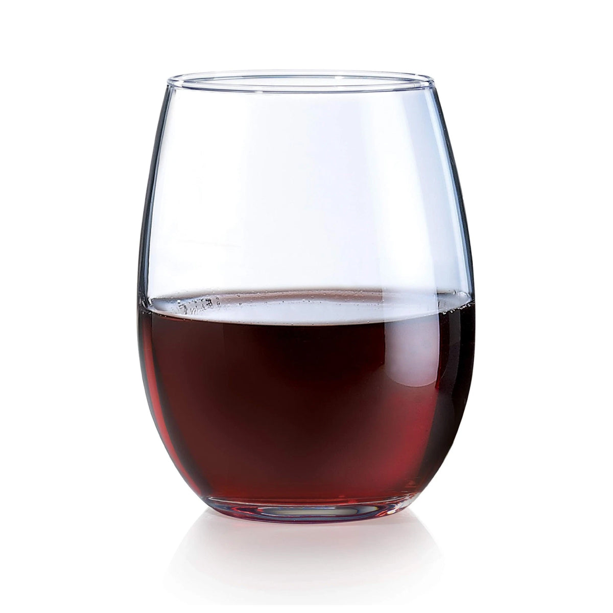 Arcoroc Perfection Stemless Wine Glass – Elegant 15 oz Glassware by Arc Cardinal - Pack of 12