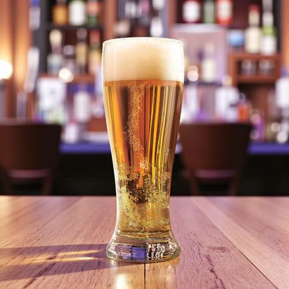 Arcoroc Grand Pilsner – 16 oz Tall Beer Glass by Arc Cardinal - Pack of 36