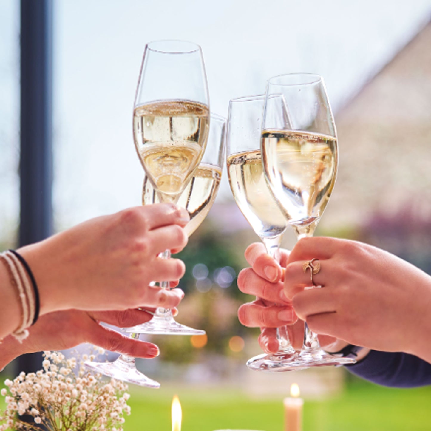 Arcoroc Nuance Champagne Flute – 5.75 oz Elegant Glassware by Arc Cardinal - Pack of 12