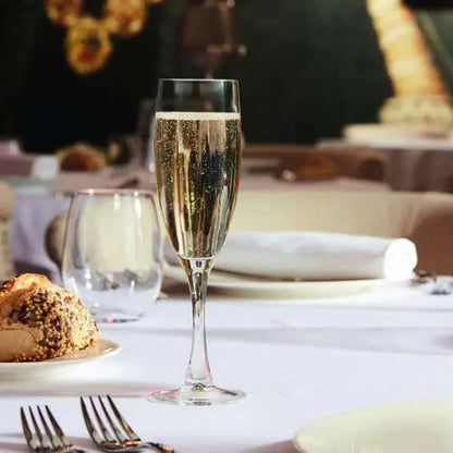 Arcoroc Nuance Champagne Flute – 5.75 oz Elegant Glassware by Arc Cardinal - Pack of 12