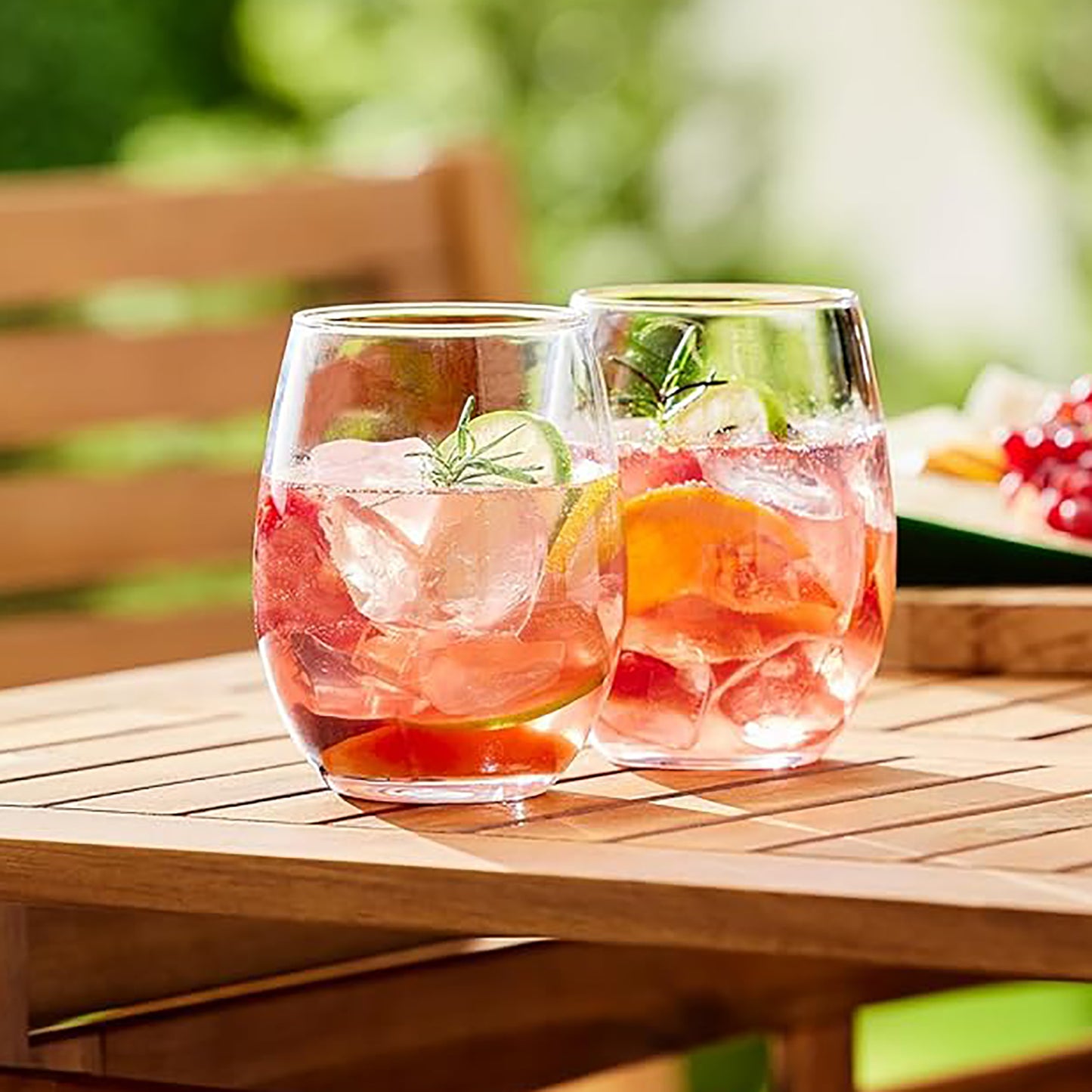 Arcoroc Perfection Stemless Wine Glass – Elegant 15 oz Glassware by Arc Cardinal - Pack of 12