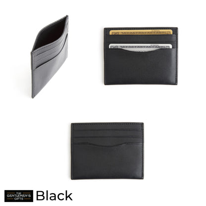 Monogrammed RFID Blocking Slim Card Holder Wallet