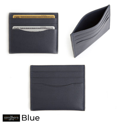 Monogrammed RFID Blocking Slim Card Holder Wallet