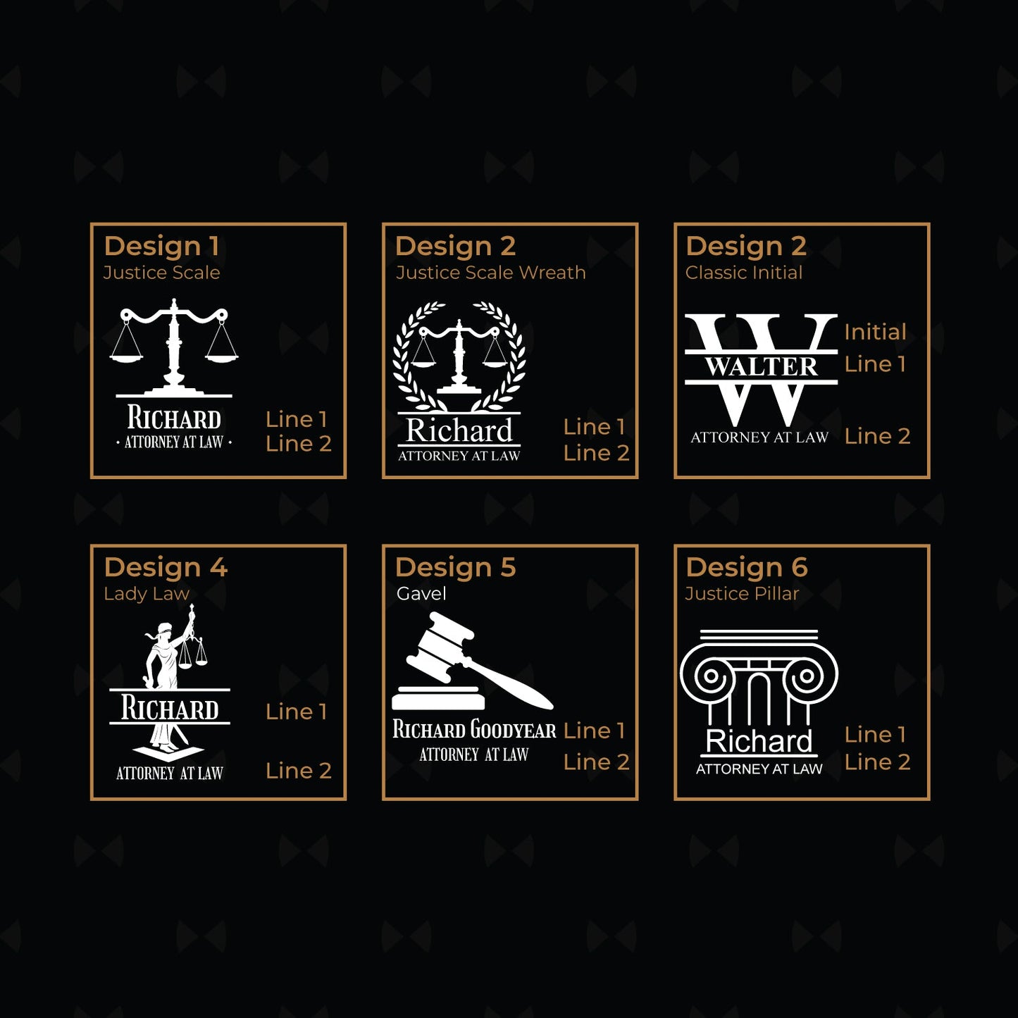 Lawyer Personalized Bamboo Barbeque Tools Gift Set