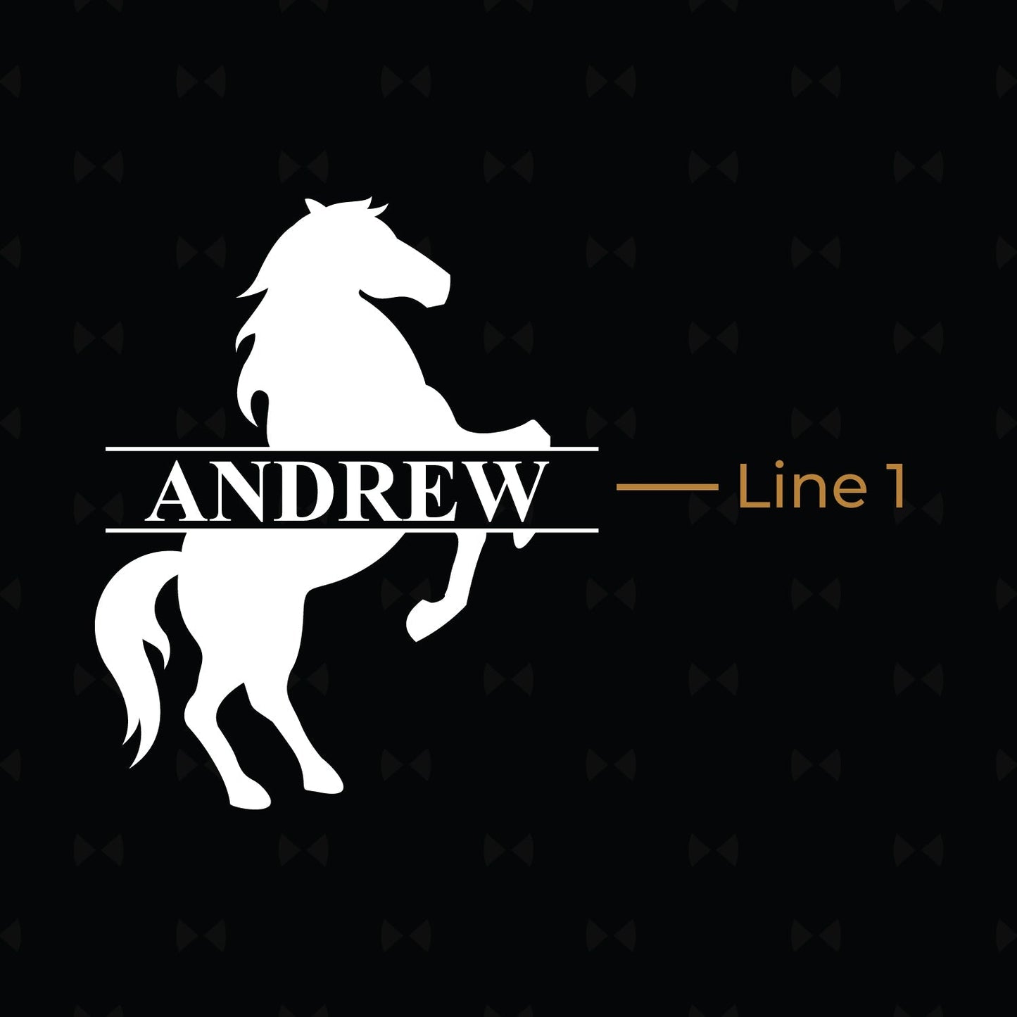 Equestrian Horse Personalized Stemless Beer Snifter - Set of 4