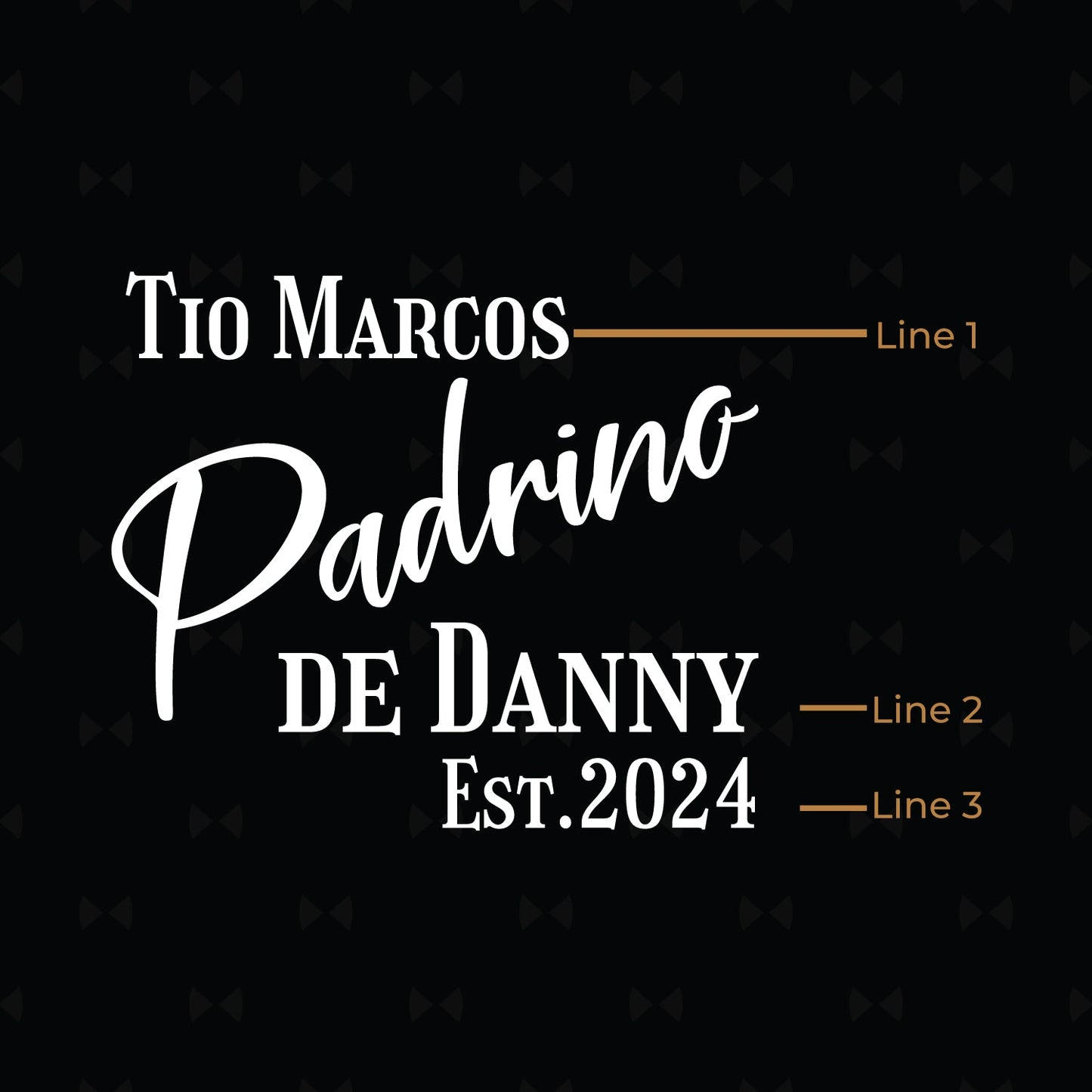 Godfather Personalized Full Pad Portfolio