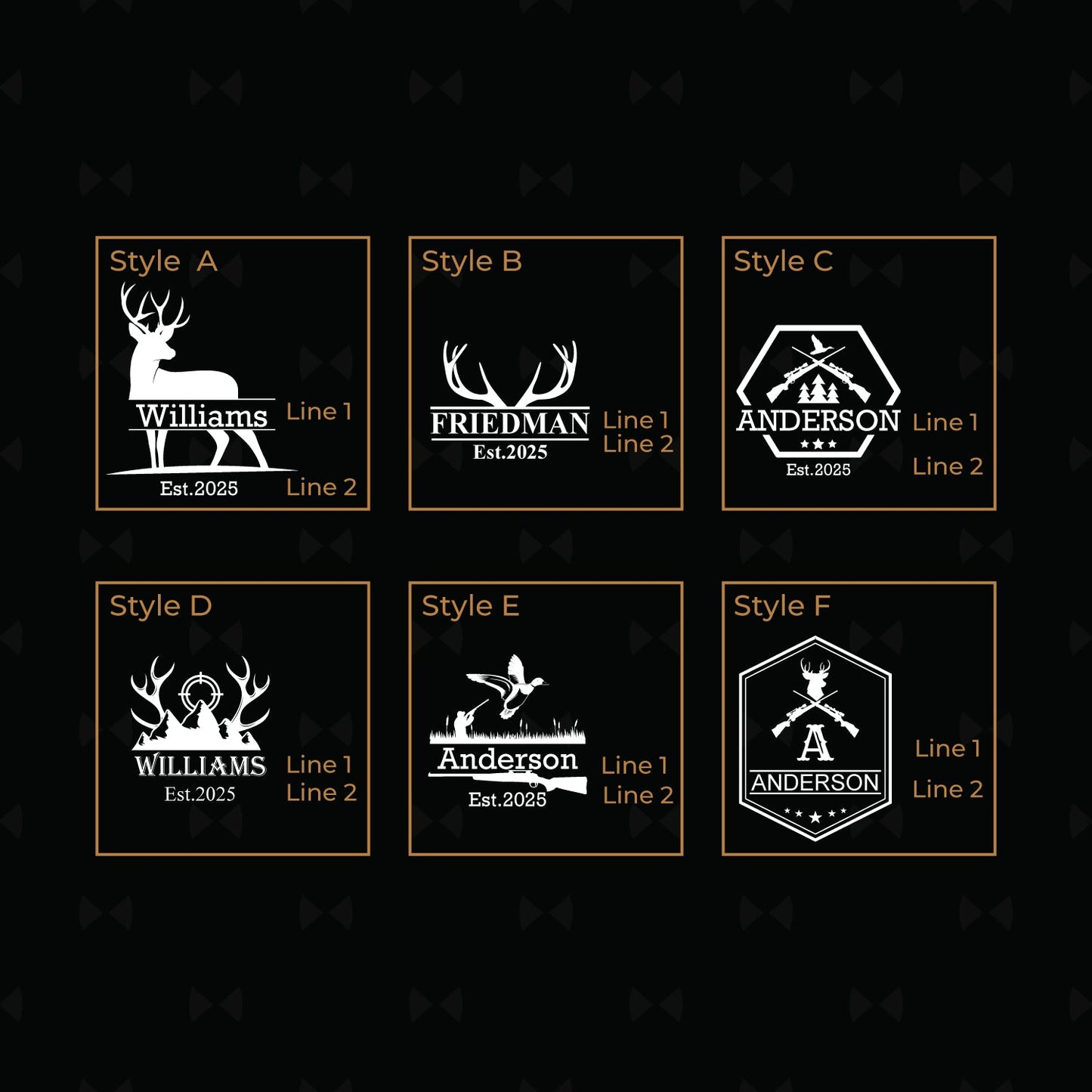 Hunting Personalized Icy Whiskey Decanter with Glasses Gift Set