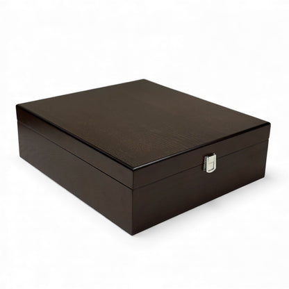 Decanter Set with Deluxe Wooden Box