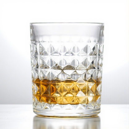 Diamond Whiskey Glass by The Gentlemen's Gifts  - Pack of 12