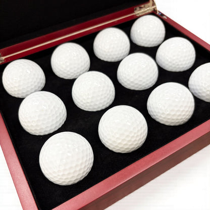 Golf Ball Box Rosewood Finish (Balls Not Included) (10/Case)