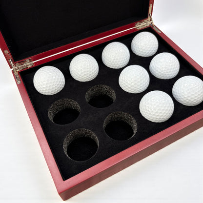 Golf Ball Box Rosewood Finish (Balls Not Included) (10/Case)