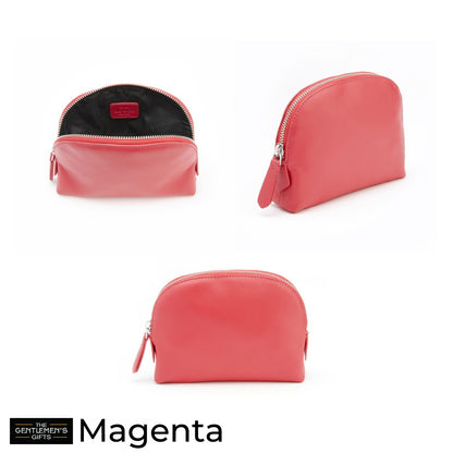 ROYCE New York Monogrammed Compact Cosmetic Makeup Bag