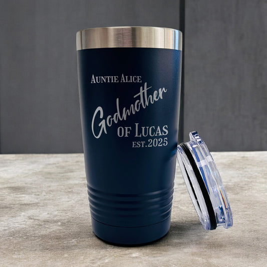 Godmother Personalized 20 oz. Stainless Steel Tumbler