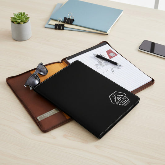 Hunting Personalized Leather Portfolio