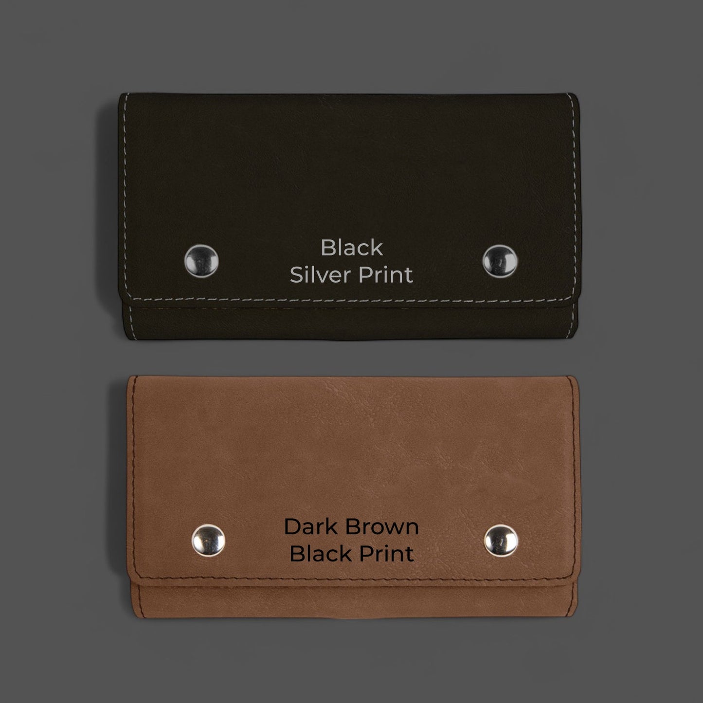 The Legend Has Retired Personalized Leather Travel Case with Playing Cards and Dice Set