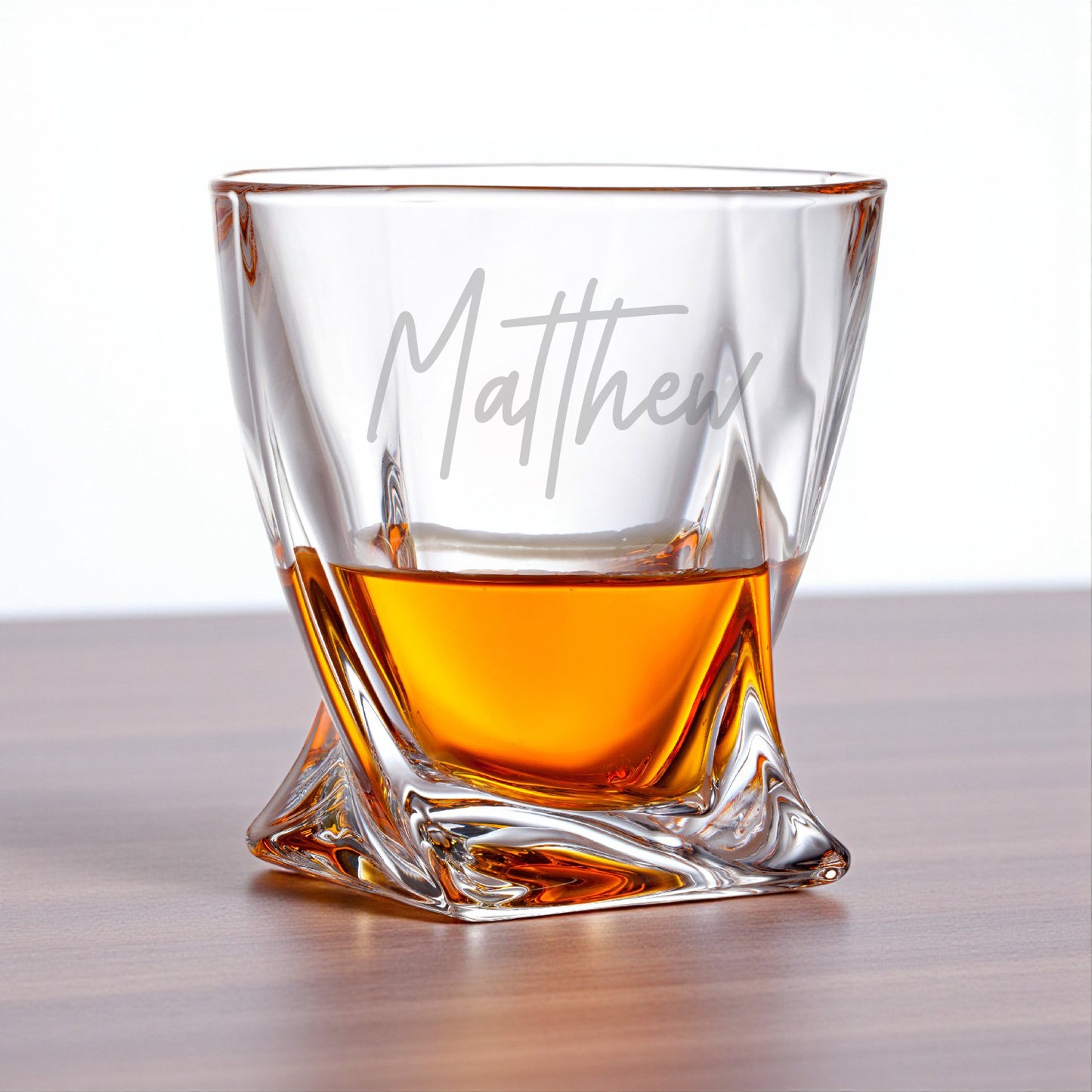Signature Collection Personalized Twist Whiskey Glass