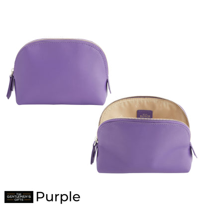 ROYCE New York Monogrammed Compact Cosmetic Makeup Bag