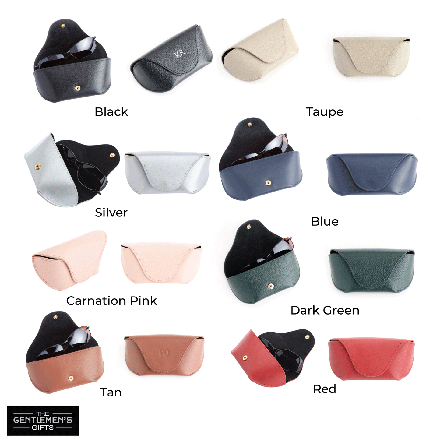 Monogrammed Sunglasses Carrying Travel Case