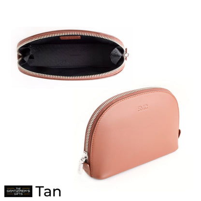 ROYCE New York Monogrammed Compact Cosmetic Makeup Bag