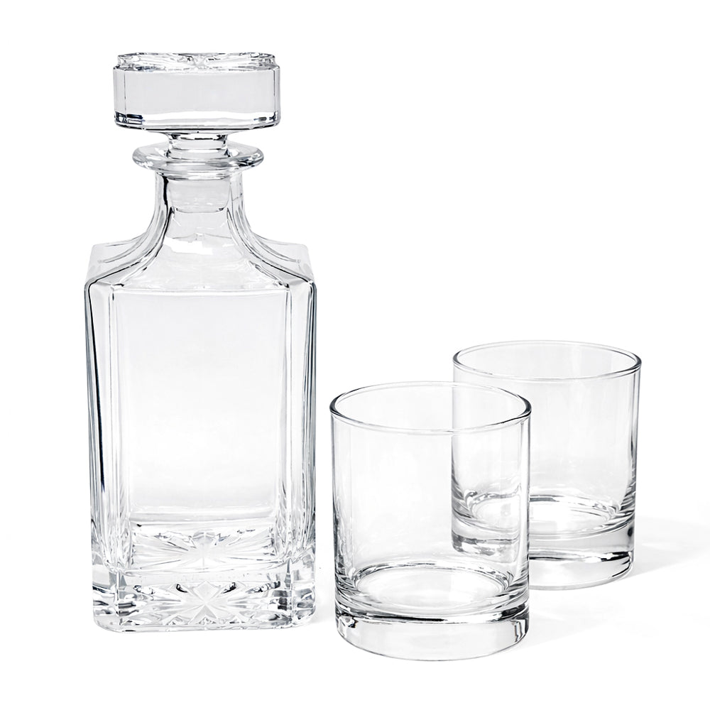 Classic Whiskey Decanter by The Gentlemen's Gifts - Pack of 6