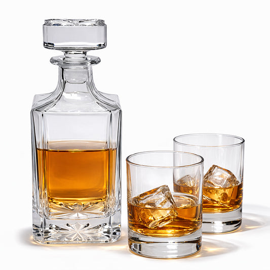 Classic Whiskey Decanter by The Gentlemen's Gifts - Pack of 6
