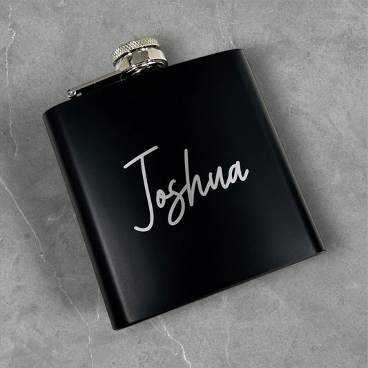 Signature Collection Personalized Metal Flask