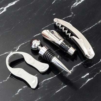 Anchor Personalized Leather Wine Bottle Accessory Gift Box