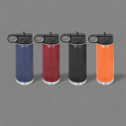 Monogram Personalized 20 oz Insulated Water Bottle