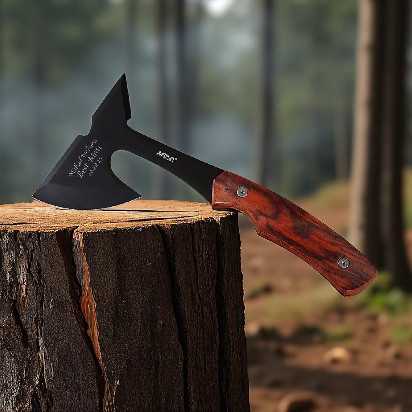 Personalized Hatchets Gifts for Best Man