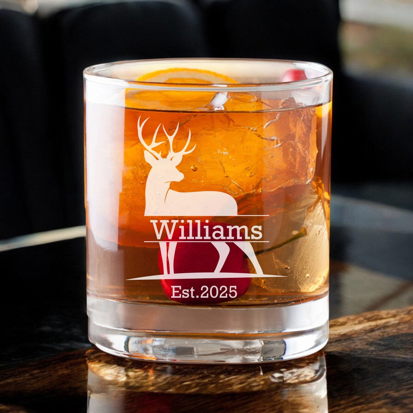 Hunting Personalized Legacy Reserve Whiskey Decanter with Rocks Glasses - 3 pc