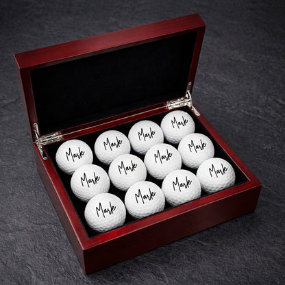 Signature Collection Personalized Golf Ball Gift Set