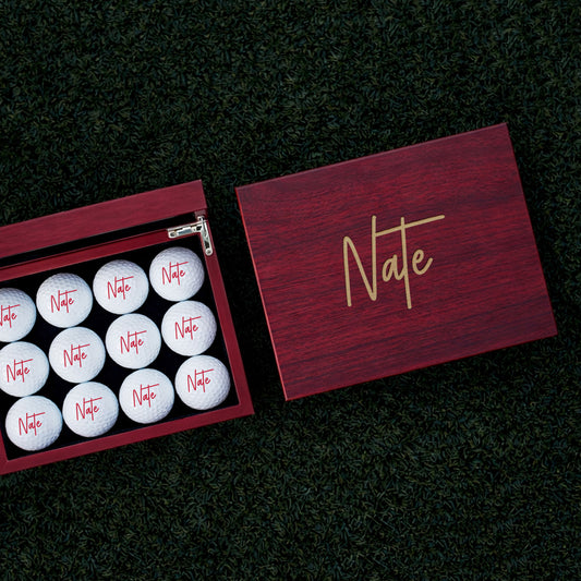 Signature Collection Personalized Golf Ball Gift Set