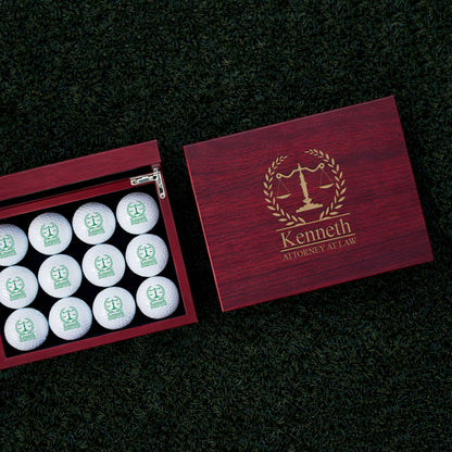 Lawyer Personalized Golf Ball Gift Set