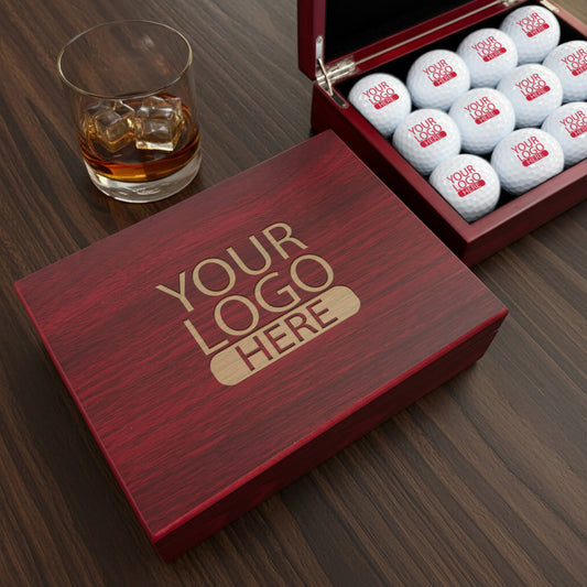 Custom Logo Personalized Golf Ball Gift Set