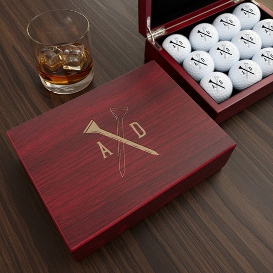 Golf Personalized Golf Ball Gift Set