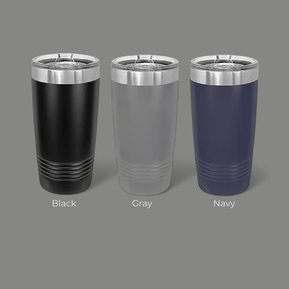 Palm Tree Personalized 20 oz. Stainless Steel Tumbler