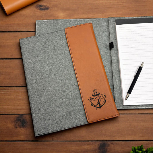 Tropical Coastal Signature Collection Personalized Full Pad Portfolio