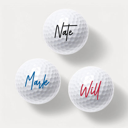 Signature Collection Personalized Golf Ball Gift Set