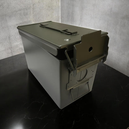 Pilot Personalized 50 Caliber Ammo Box with Pint Glasses Set - 3pc