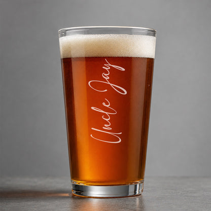 Personalized Beer Glass