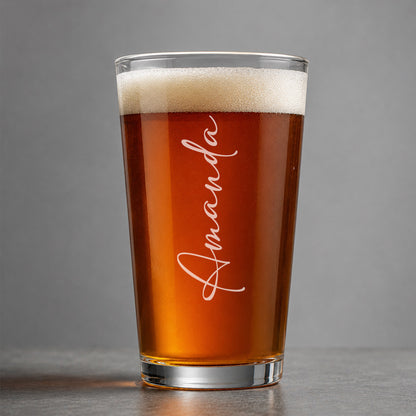 Personalized Beer Glass