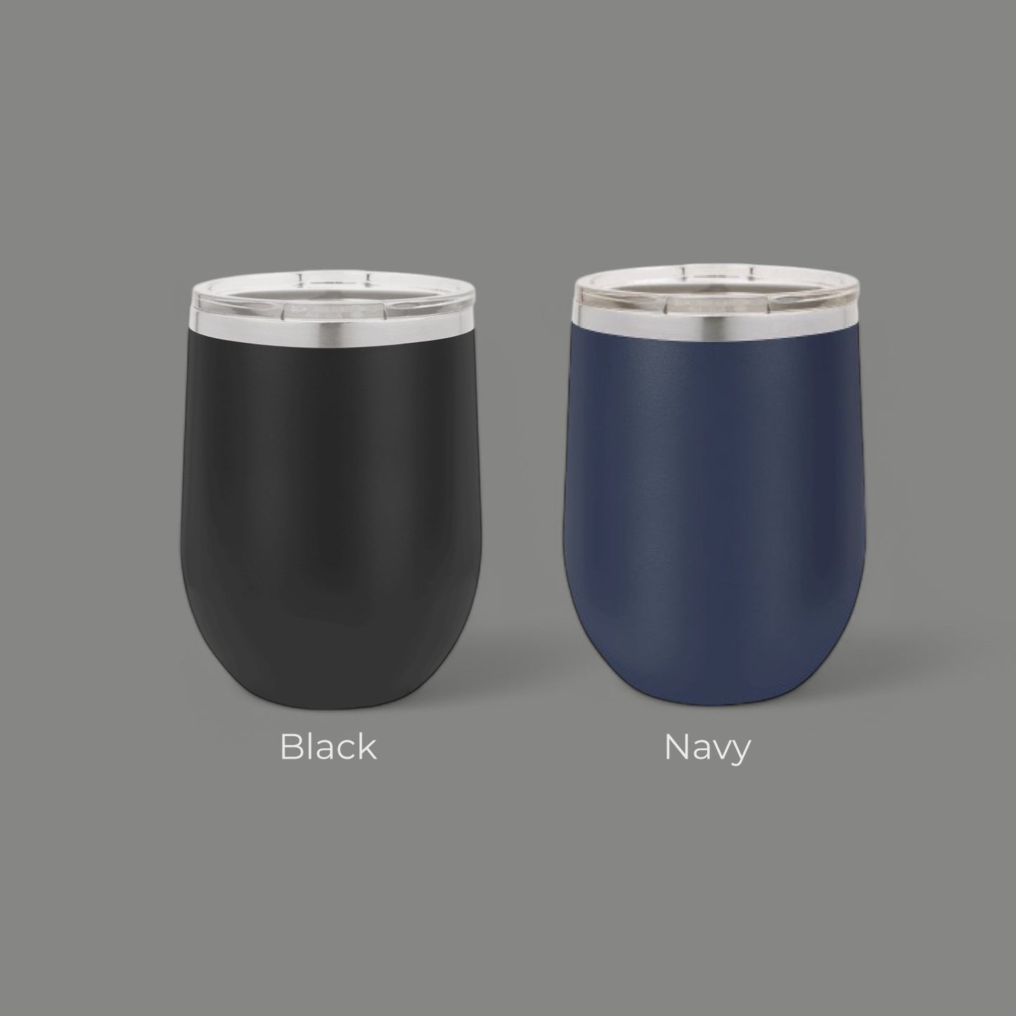 Monogram Personalized 12 oz Stemless Wine Cup