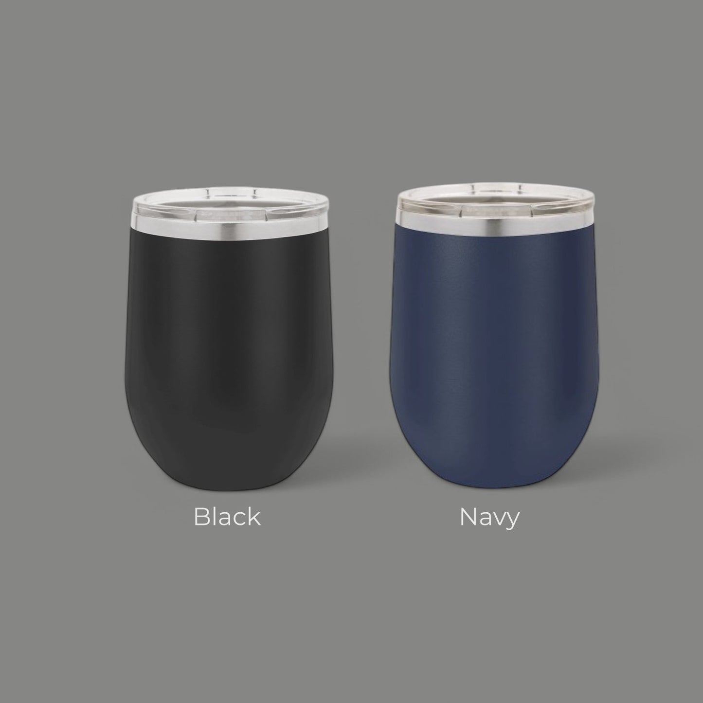 Custom Logo Personalized 12 oz Stemless Wine Cup