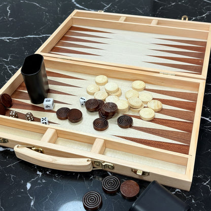 Hockey Personalized Backgammon Game Set