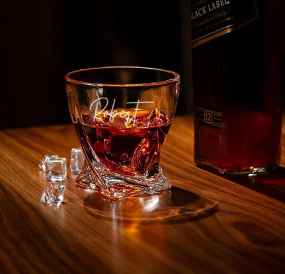 Signature Collection Personalized Twist Whiskey Glass