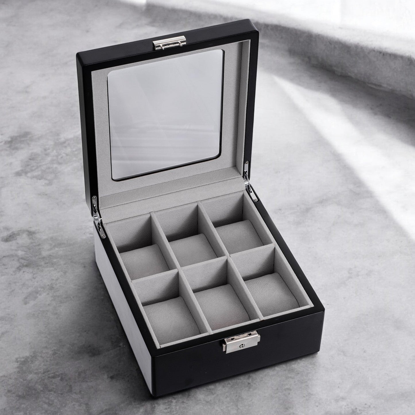 Equestrian Horse Personalized Wooden 6-Slot Watch Box