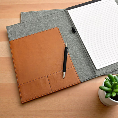 Monogram Personalized Full Pad Portfolio