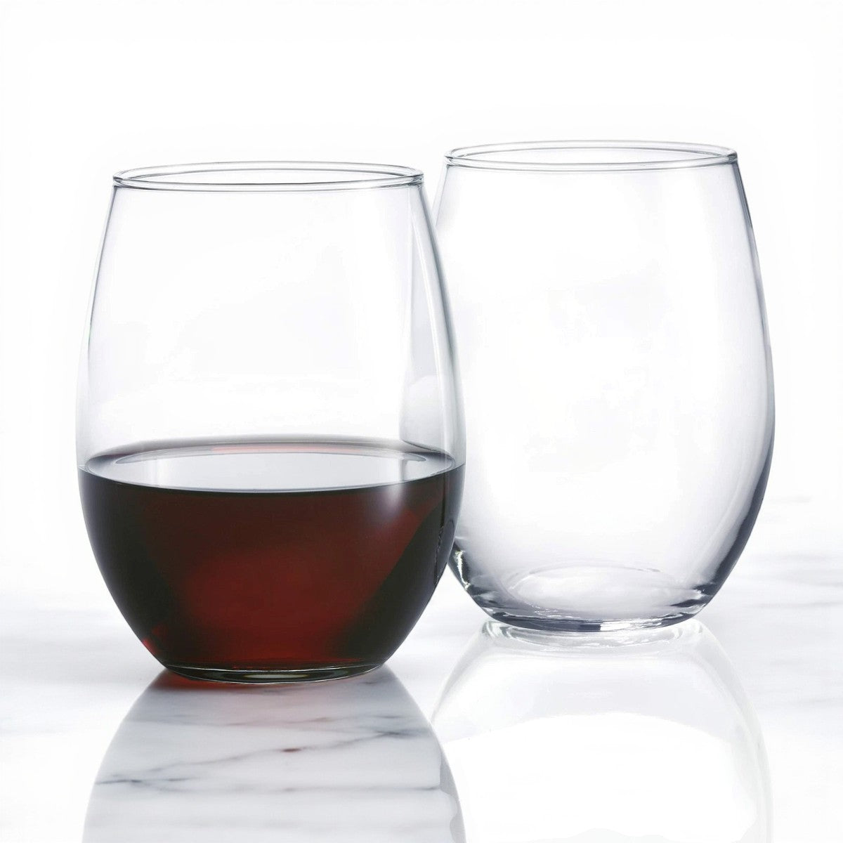 Arcoroc Perfection Stemless Wine Glass – Elegant 9 oz Glassware by Arc Cardinal - Pack of 12