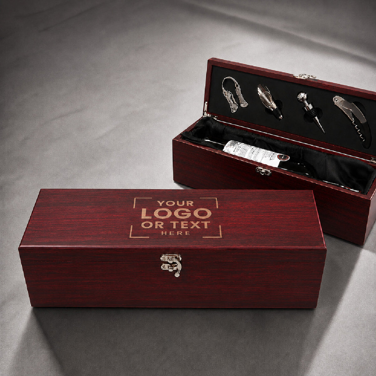 Custom Logo Personalized Wine Gift Box Set