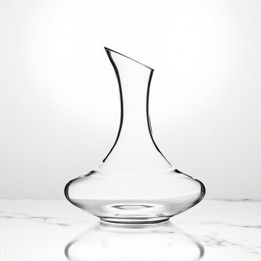 Slanted Top Wine Decanter by The Gentlemen's Gifts - Pack of 6